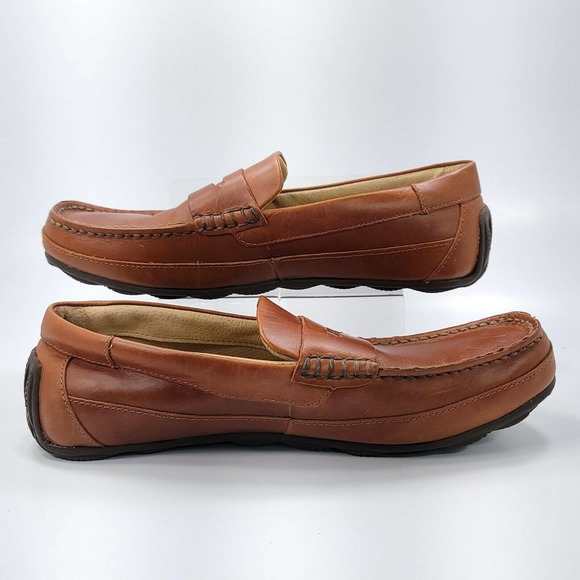 Sperry Top-Sider Hampden Casual Loafer Mens Size 8.5 Brown Leather - Picture 5 of 9
